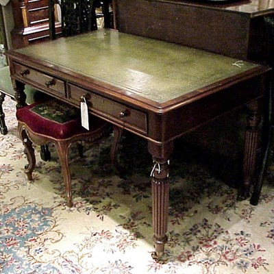 Lot 293 - William IV Leather Inset Mahogany Writing Desk