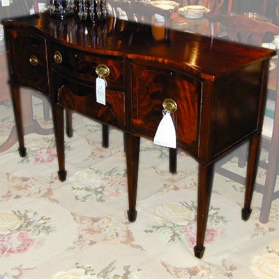 Lot 410 - George III Mahogany Style Sideboard