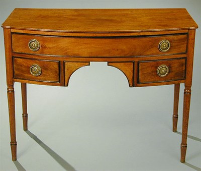 Lot 317 - George III Inlaid Mahogany Sideboard The...