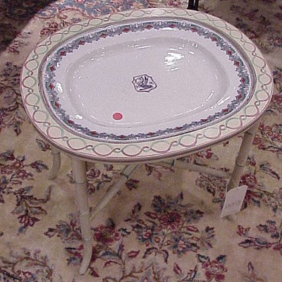 Lot 298 - Masons Ironstone Platter on Stand