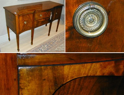 Lot 371 - George III Mahogany Sideboard Late 18th/early...