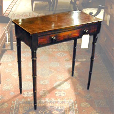 Lot 224 - Regency Mahogany Side Table