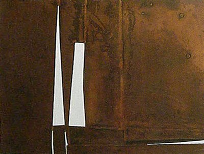 Lot 134 - Beverly Pepper [COMPOSITION IN WHITE AND...
