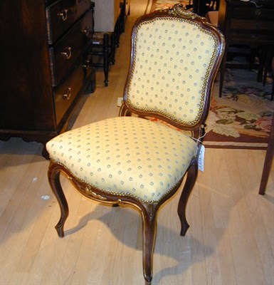 Lot 467 - Set of Six Louis XV Style Upholstered...