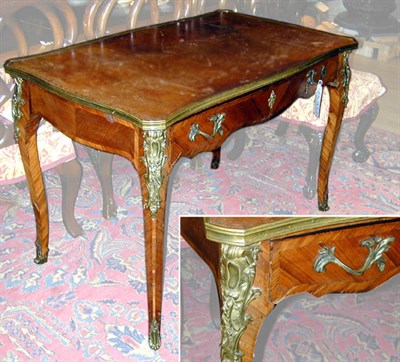 Lot 456 - Louis XV Style Gilt-Bronze Mounted Mahogany...
