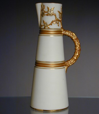 Lot 376 - Group of Four Royal Worcester Gilt-Decorated...
