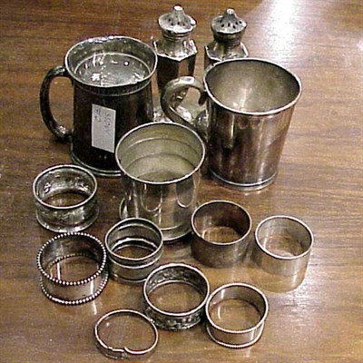Lot 471 - Miscellaneous Group of Sterling Silver...