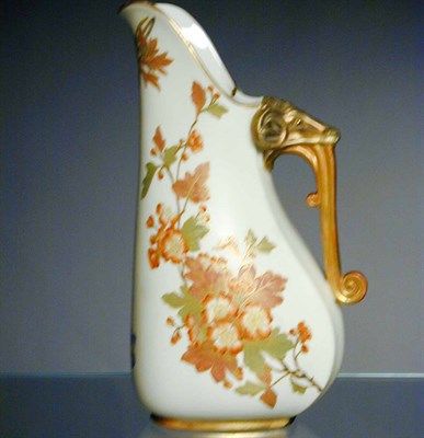 Lot 700 - Group of Three Royal Worcester Gilt-Decorated...
