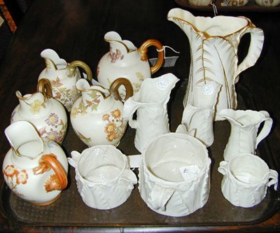 Lot 676 - Group of Royal Worcester Porcelain Teaware...