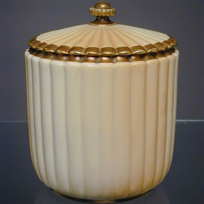 Lot 718 - Group of Three Royal Worcester Gilt-Decorated...