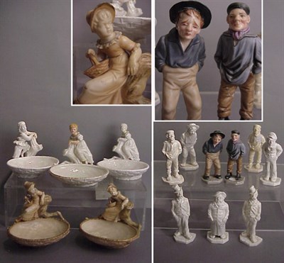 Lot 684 - Group of Five Royal Worcester Porcelain...