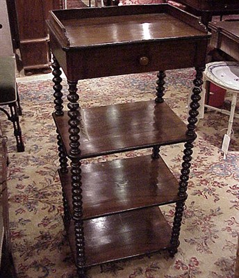 Lot 350 - William IV Rosewood Four-Tier Etagere