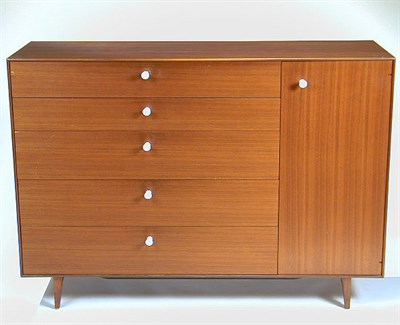Lot 153 - Walnut Chest of Drawers Designed by George...