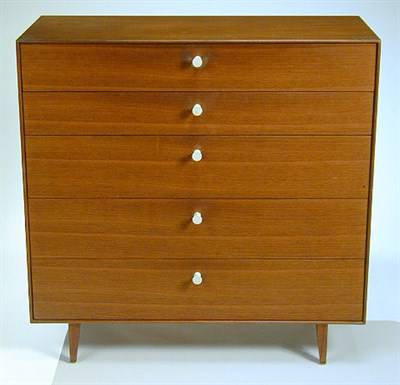 Lot 153A - Walnut Chest of Drawers Designed by George...