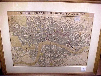 Lot 159 - [MAP] Mogg's Stranger's Guide to London...