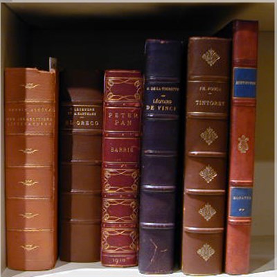 Lot 610 - [BINDING] Group of 6 vols. 4vo half and...