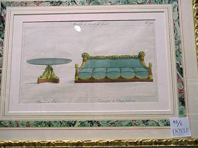 Lot 90 - French School MEUBLES ET OBJETS DE GOUT Two...