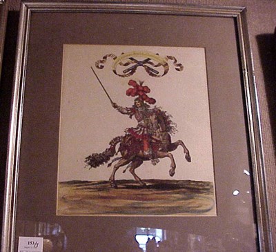 Lot 153 - European School [CAVALIERS ON HORSEBACK] Three...