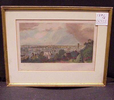 Lot 137 - After W.H. Bartlett VIEW OF NEW YORK, FROM...