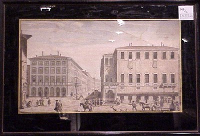 Lot 147 - European School [TOPOGRAPHICAL VIEWS] Two hand-...