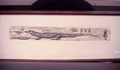 Lot 106 - Artists Unknown COCODRYLLUS and OFF THE...