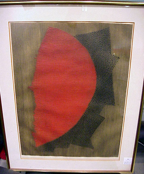 Lot 101 - Arthur Luis Piza UNTITLED Color etching and...