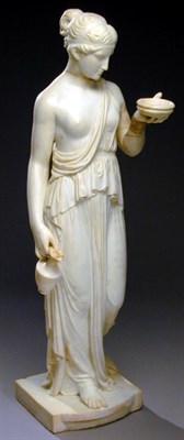 Lot 103 - Marble Sculpture of a Classical Maiden The...