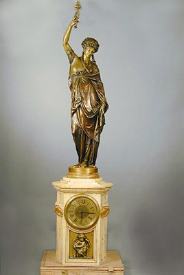 Lot 124 - Bronze Sculpture of a Woman After a model by...