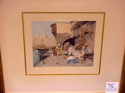Lot 92 - Artist Unknown [VENICE SCENES] Two...