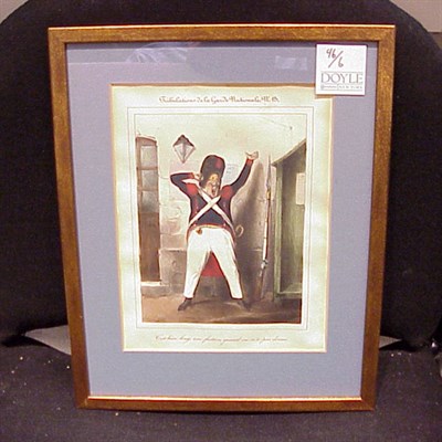 Lot 96 - After Pater L'INGRATITUDE Engraving; Together...