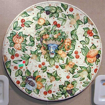 Lot 493 - Continental Faience Charger