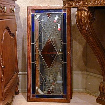 Lot 367 - Group of Four Leaded Glass Windows