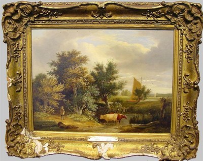Lot 128 - James Stark British, 1794-1859 DARKENING SKIES...
