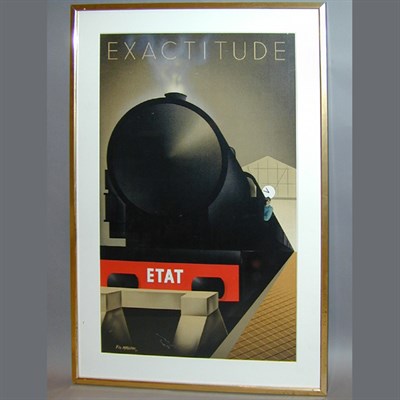 Lot 85 - After Fix-Masseau EXACTITUDE Color lithograph...
