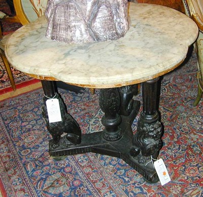 Lot 121 - Renaissance Style Fruitwood Center Table The...