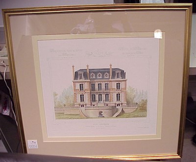 Lot 86 - After E. Perot VILLA SUBURBAINE Two...