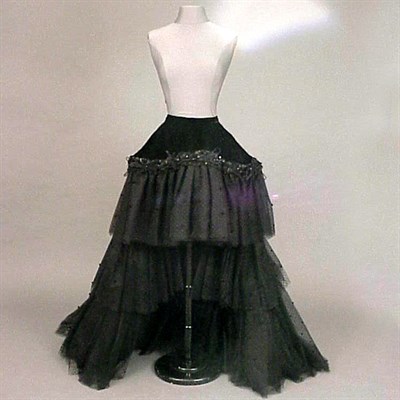 Lot 638 - Cancan Evening Skirt French, 1980s Mid thigh...