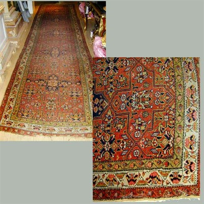 Lot 751 - Kurdish Runner West Persia, late 19th century...