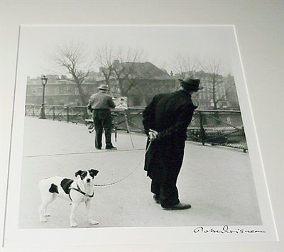 Lot 102E - Robert Doisneau Fox Terrier on the Pont des...