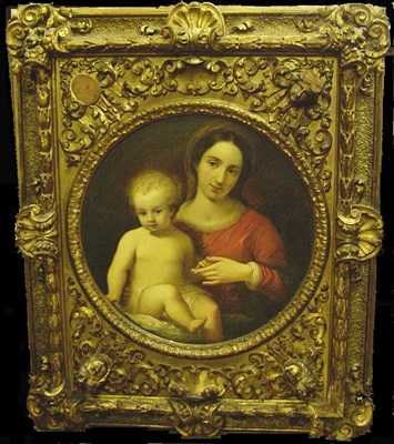 Lot 66 - Continental School 19th Century MOTHER AND...