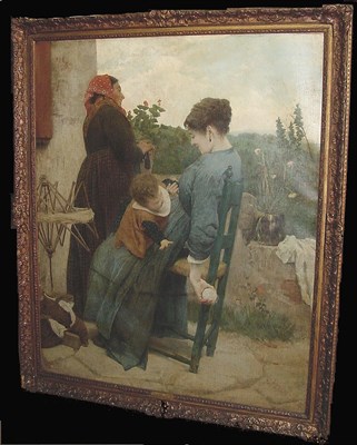 Lot 143 - Egisto Ferroni Italian, 1835-1912 THREE...