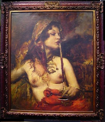 Lot 76 - Romualdo Locatelli Italian, 1905-1943 GYPSY...