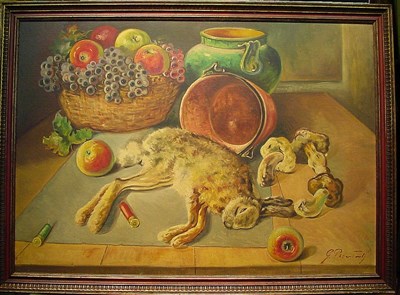Lot 77 - Continental School 20th Century STILL LIFE...
