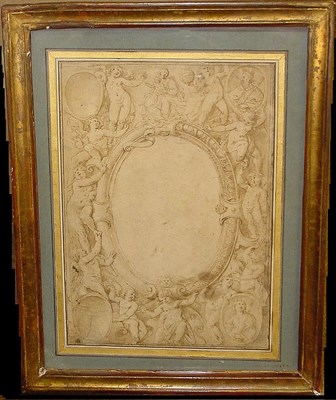 Lot 58 - Attributed to Lelio Orsi STUDY FOR A CEILING...