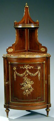 Lot 417 - Louis XVI Style Gilt-Bronze Mounted Corner...