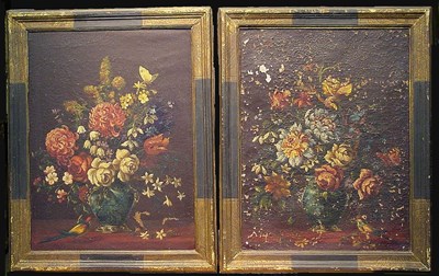 Lot 20 - Continental School 18th/19th Century FLORAL...
