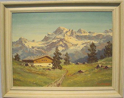 Lot 70 - M. Starsky American, 20th century ALPINE...