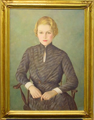 Lot 48 - Koranievsky Russian, 20th century SEATED WOMAN...