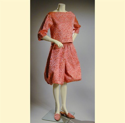 Lot 607 - Lanvin Pink Pantaloon Evening Suit French, mid...