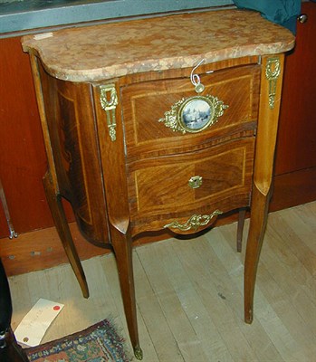 Lot 652 - Louis XVI Style Marble Top Gilt-Bronze Mounted...